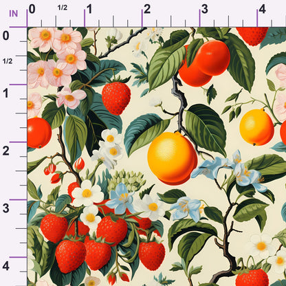Heirloom Orchard Pattern 2 Minky Fabric