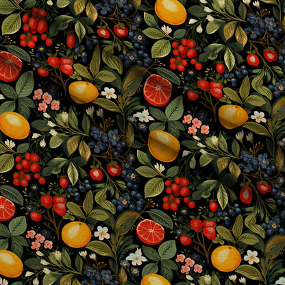 Heirloom Orchard Pattern 3 Minky Fabric