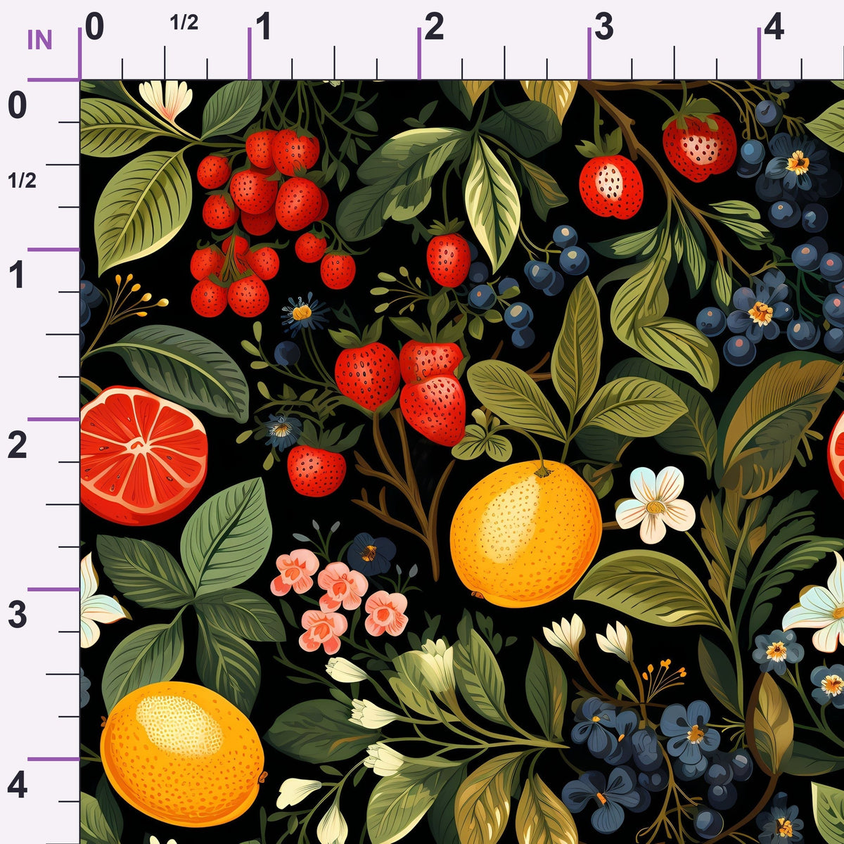 Heirloom Orchard Pattern 3 Minky Fabric