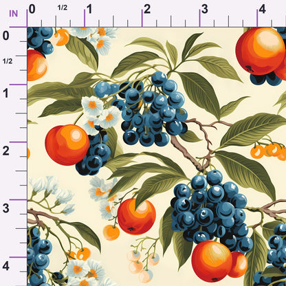 Heirloom Orchard Pattern 4 Minky Fabric