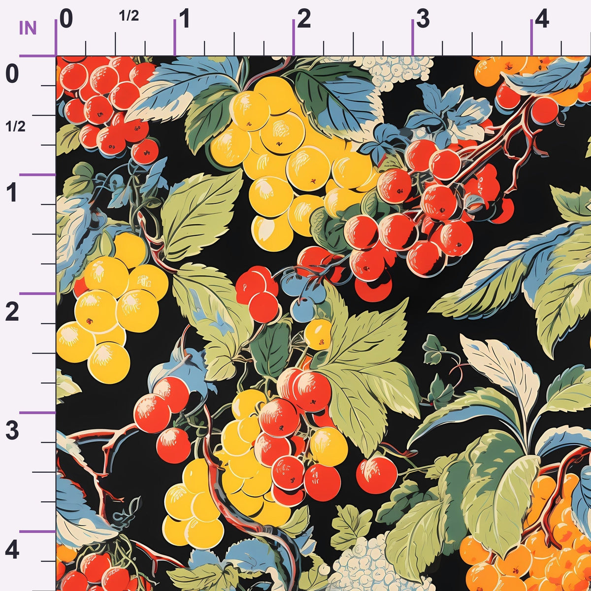 Heirloom Orchard Pattern 5 Minky Fabric