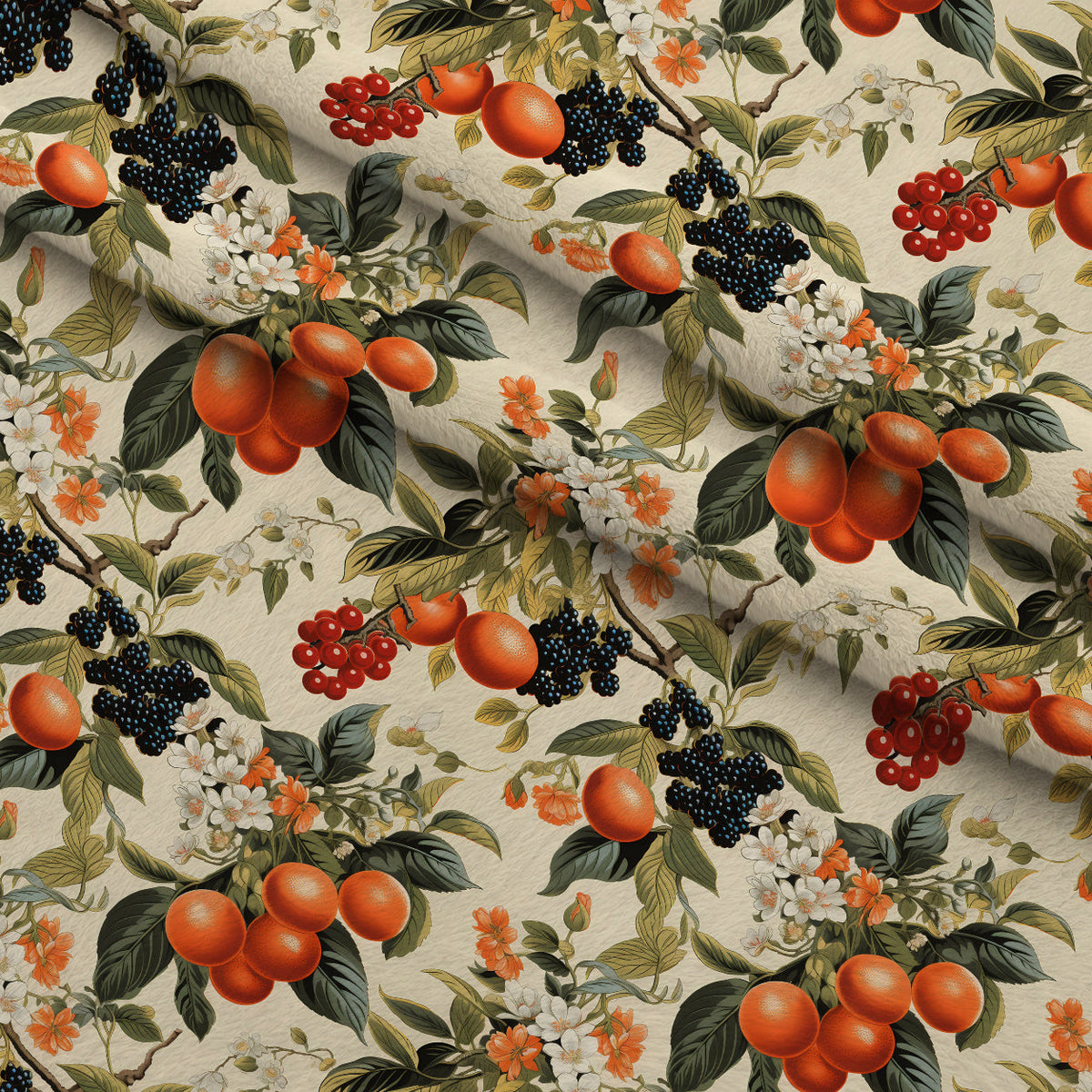 Heirloom Orchard Pattern 7 Minky Fabric