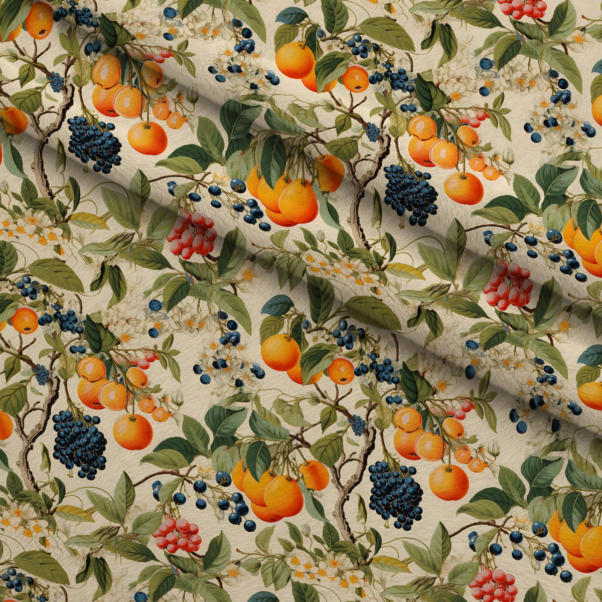 Heirloom Orchard Pattern 8 Minky Fabric