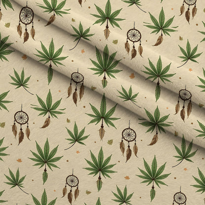 Hemp Dreamcatcher Pattern 11 Minky Fabric