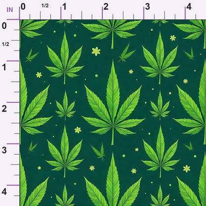 Herbal Haze Pattern 1 Minky Fabric