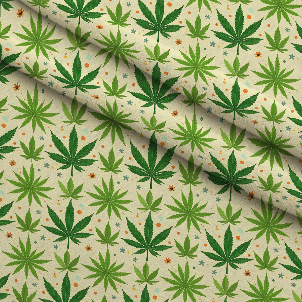 Herbal Haze Pattern 3 Minky Fabric