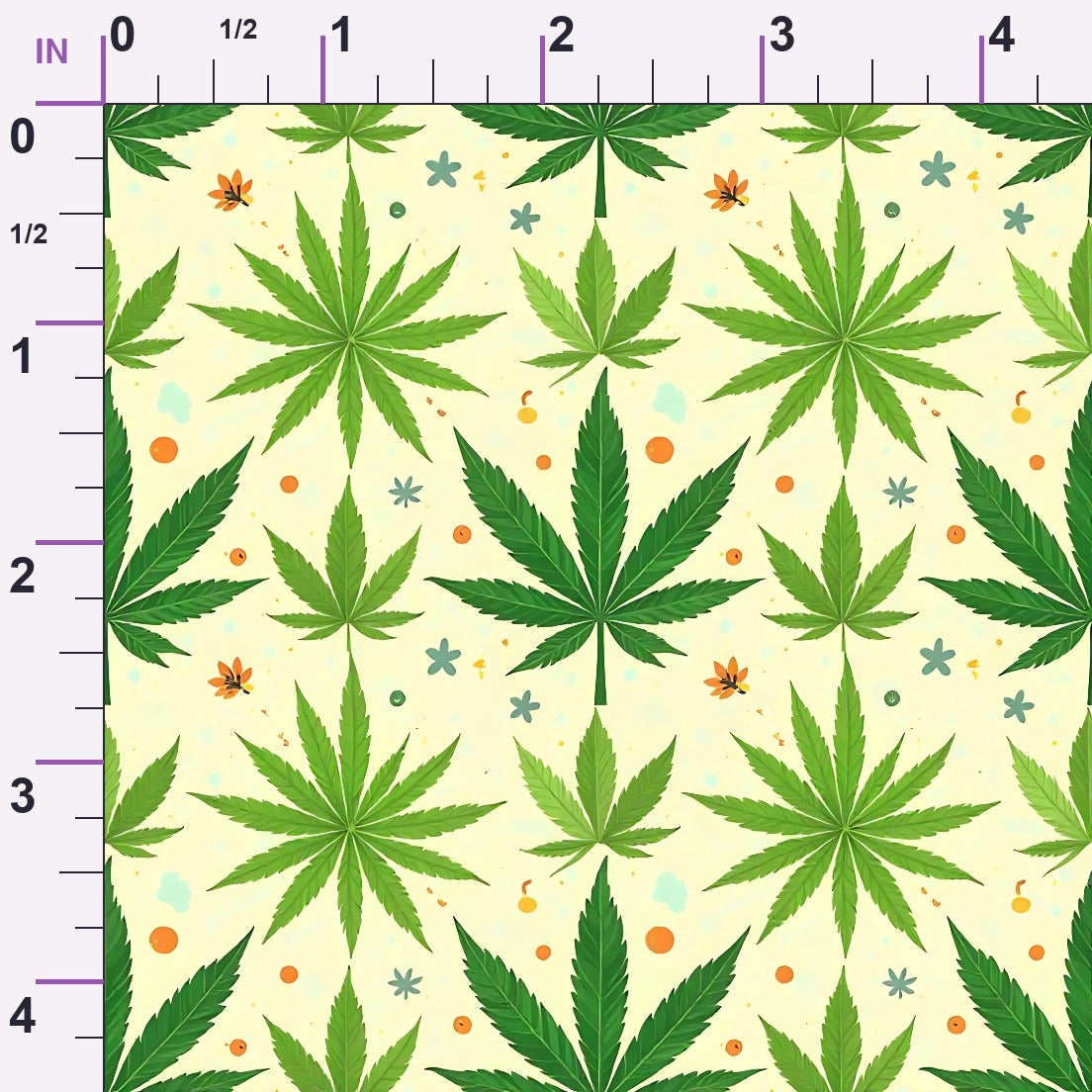 Herbal Haze Pattern 3 Minky Fabric