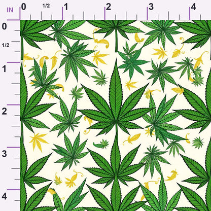 Herbal Haze Pattern 4 Minky Fabric