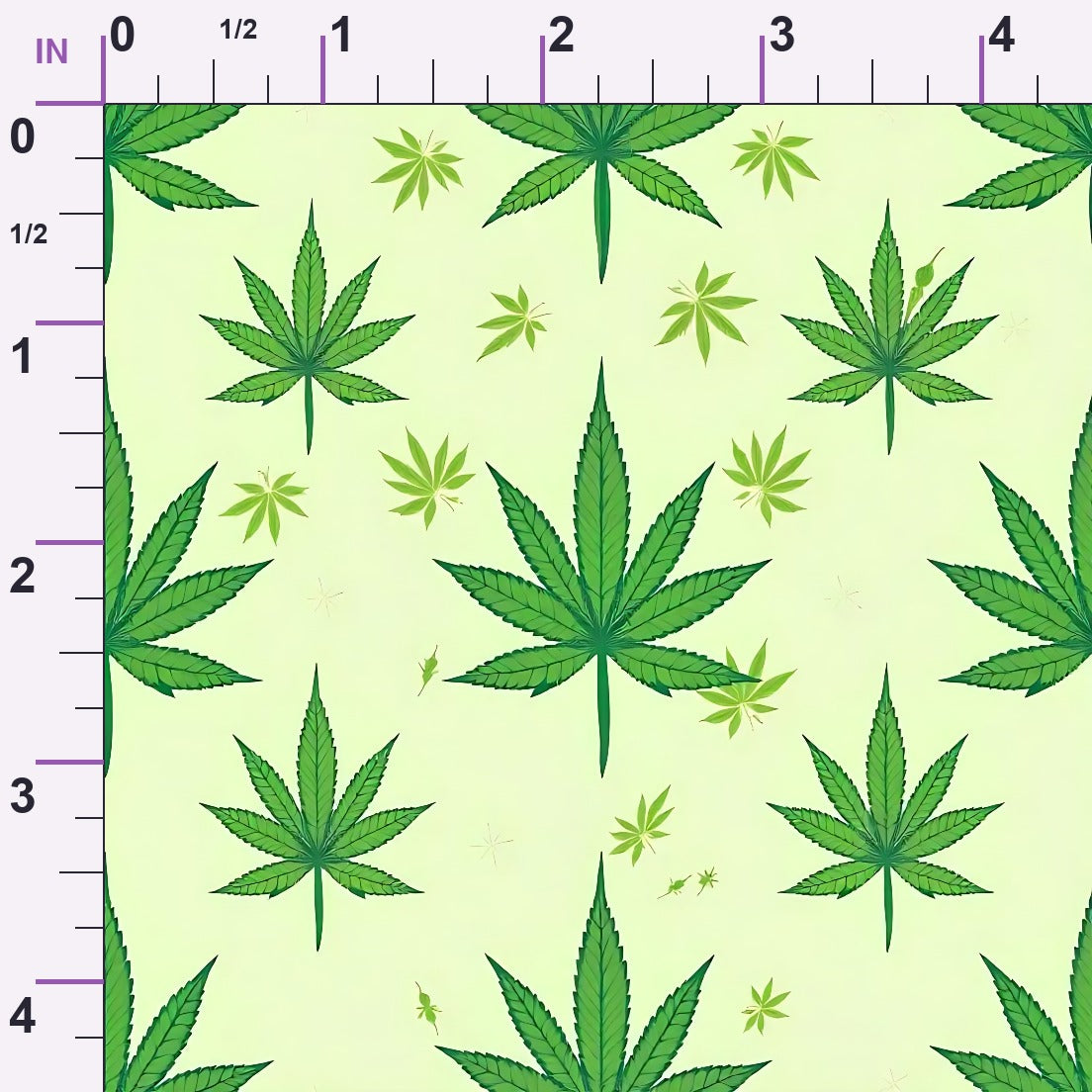 Herbal Haze Pattern 5 Minky Fabric