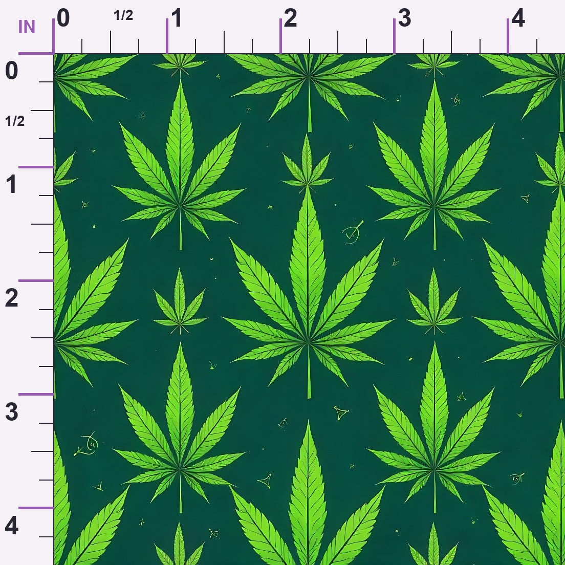 Herbal Haze Pattern 6 Minky Fabric