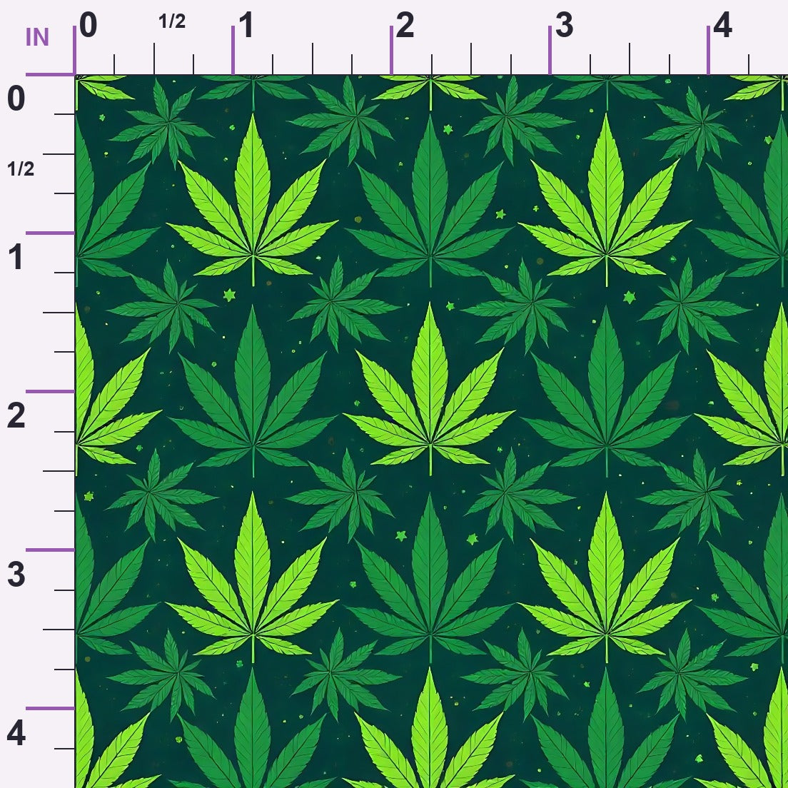 Herbal Haze Pattern 8 Minky Fabric