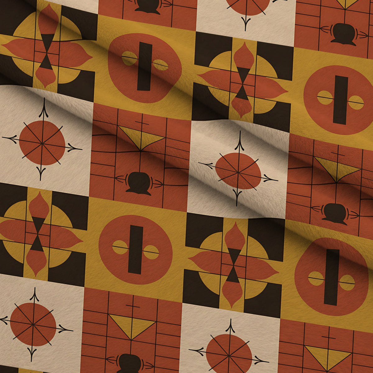 Heritage Portraits Pattern 15 Minky Fabric