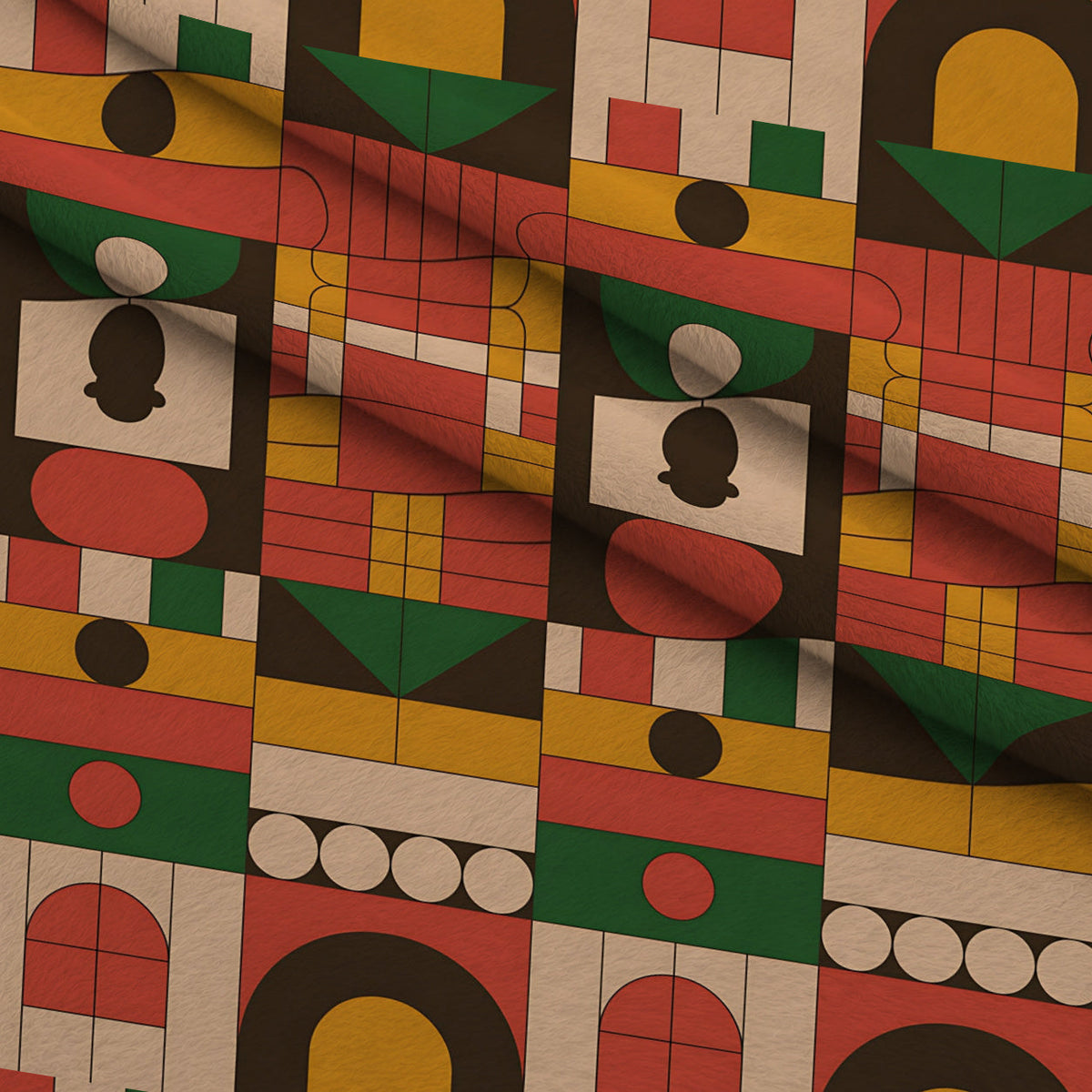 Heritage Portraits Pattern 17 Minky Fabric