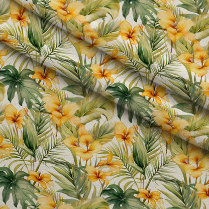Hibiscus Paradise Pattern 11 Minky Fabric