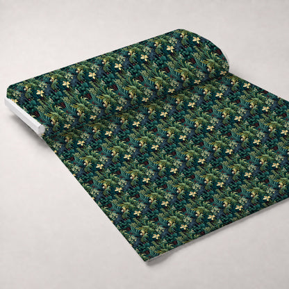 Hibiscus Paradise Pattern 2 Minky Fabric