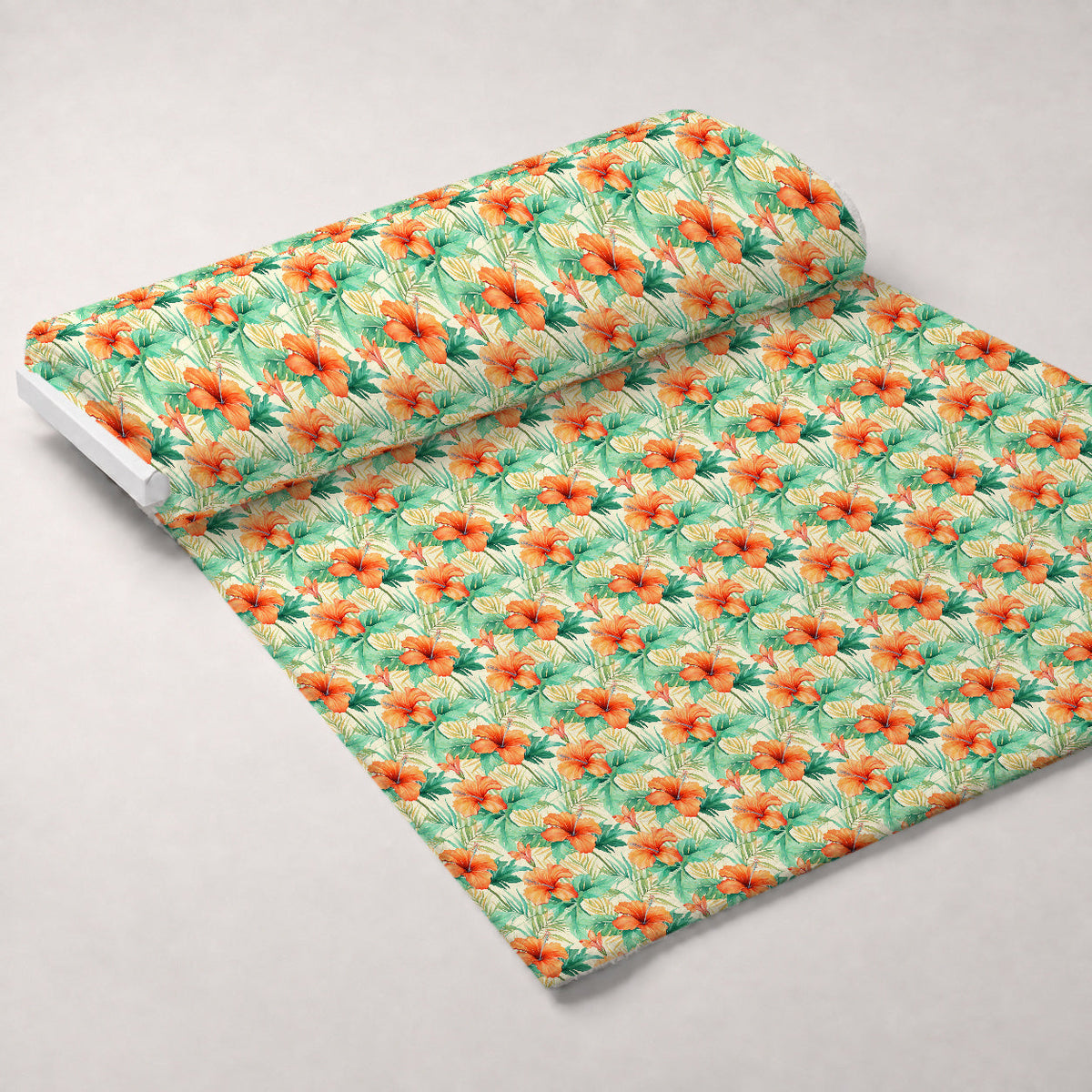 Hibiscus Paradise Pattern 8 Minky Fabric