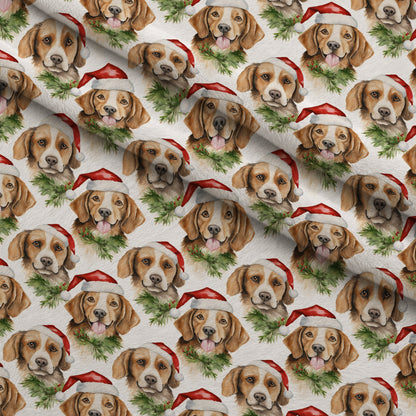 Holiday Pups Pattern 3 Minky Fabric