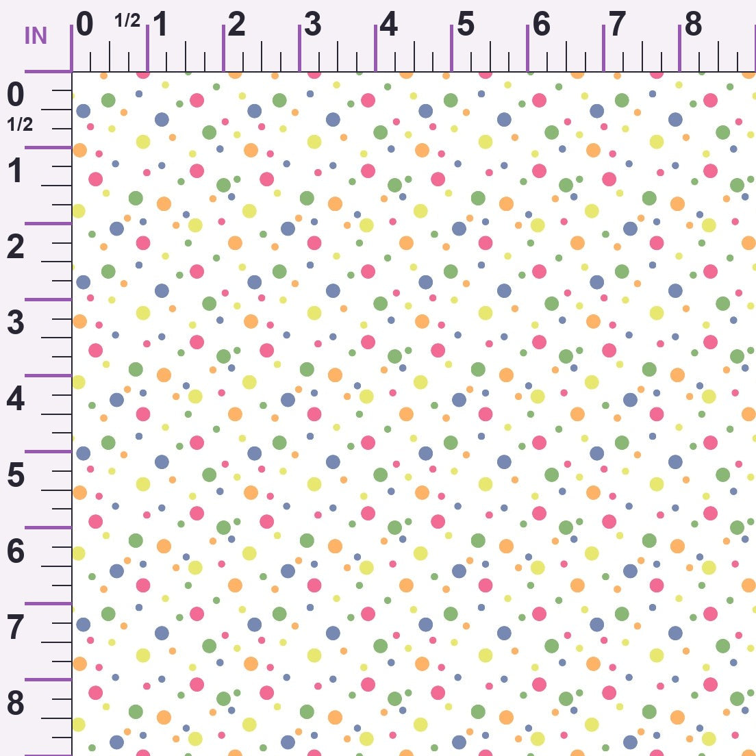 Holiday Sprinkles Pattern 1 Minky Fabric