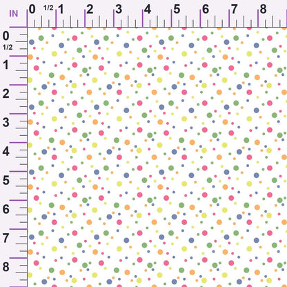 Holiday Sprinkles Pattern 1 Minky Fabric