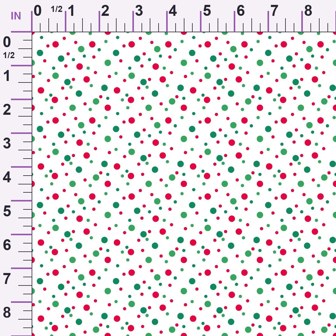 Holiday Sprinkles Pattern 12 Minky Fabric