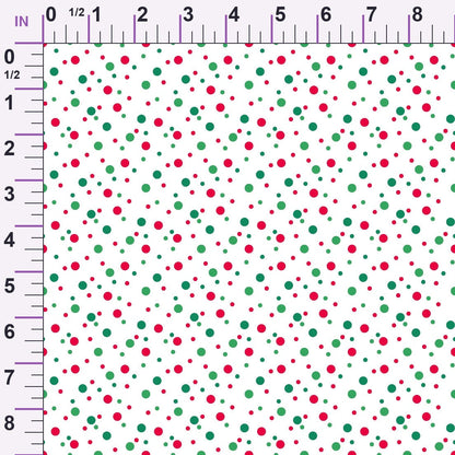 Holiday Sprinkles Pattern 12 Minky Fabric