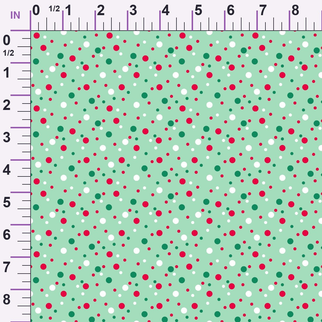 Holiday Sprinkles Pattern 2 Minky Fabric