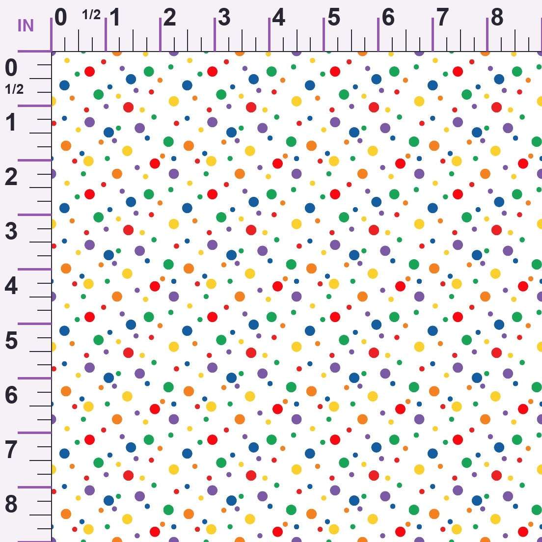 Holiday Sprinkles Pattern 3 Minky Fabric