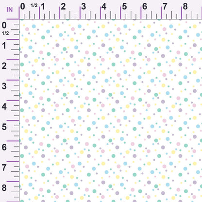 Holiday Sprinkles Pattern 5 Minky Fabric