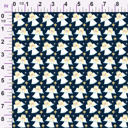 Holy Night Pattern 10 Minky Fabric