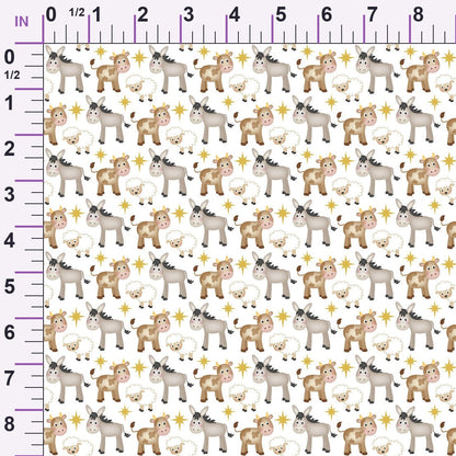 Holy Night Pattern 2 Minky Fabric