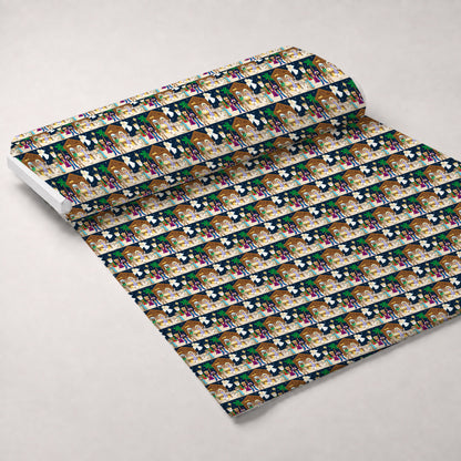 Holy Night Pattern 5 Minky Fabric