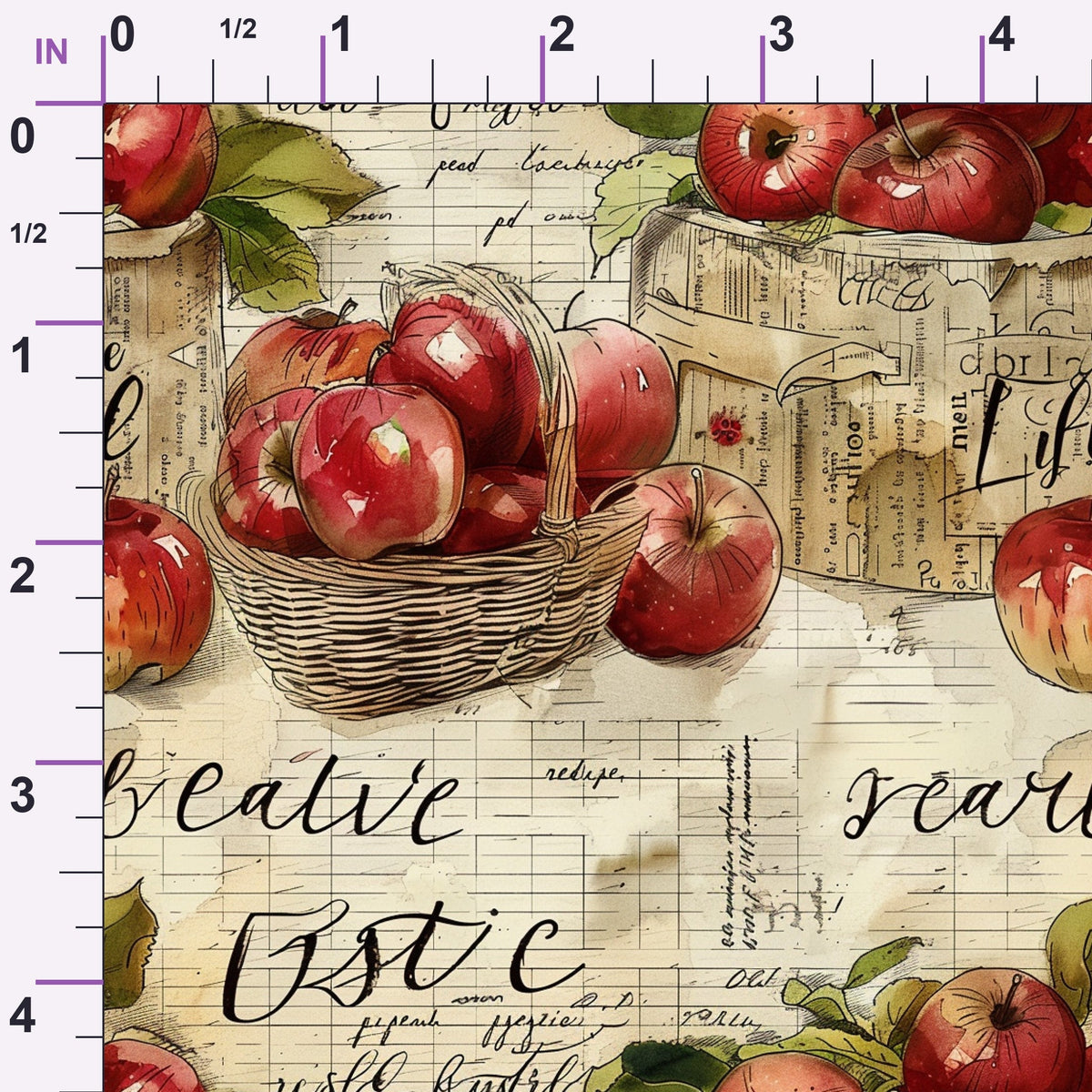 Homestead Ledger Pattern 20 Minky Fabric