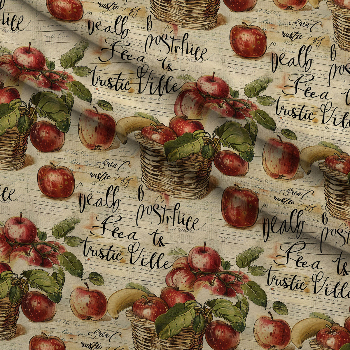 Homestead Ledger Pattern 22 Minky Fabric