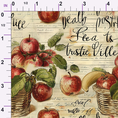 Homestead Ledger Pattern 22 Minky Fabric