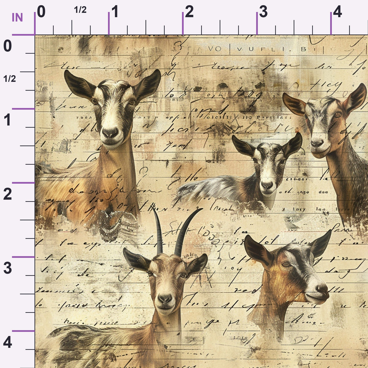 Homestead Ledger Pattern 28 Minky Fabric