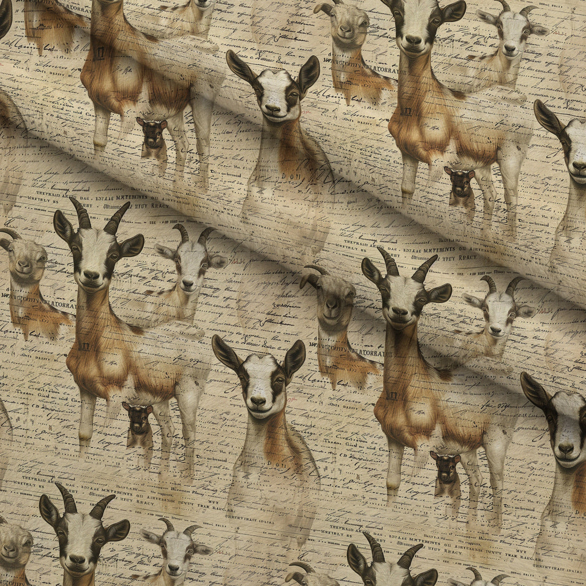 Homestead Ledger Pattern 30 Minky Fabric