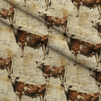 Homestead Ledger Pattern 32 Minky Fabric