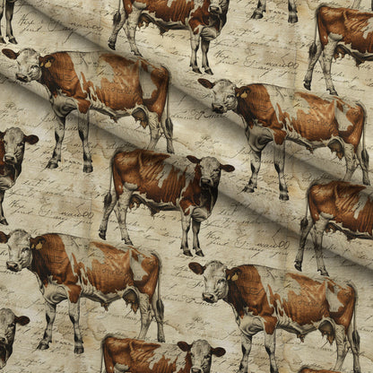 Homestead Ledger Pattern 33 Minky Fabric