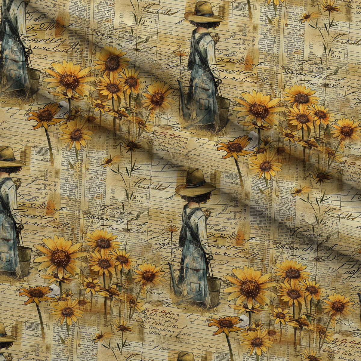 Homestead Ledger Pattern 40 Minky Fabric