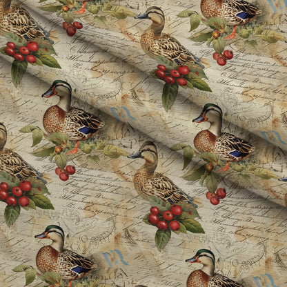 Homestead Ledger Pattern 44 Minky Fabric
