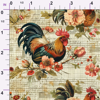 Homestead Ledger Pattern 48 Minky Fabric