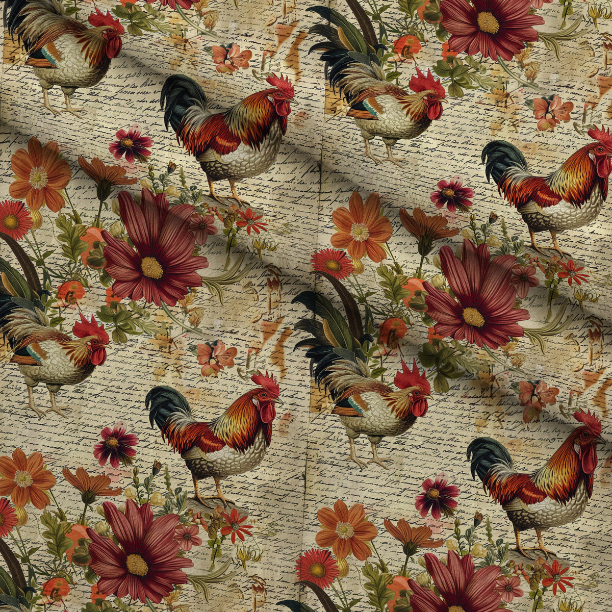 Homestead Ledger Pattern 52 Minky Fabric