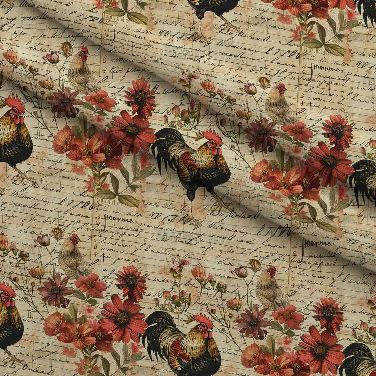 Homestead Ledger Pattern 53 Minky Fabric