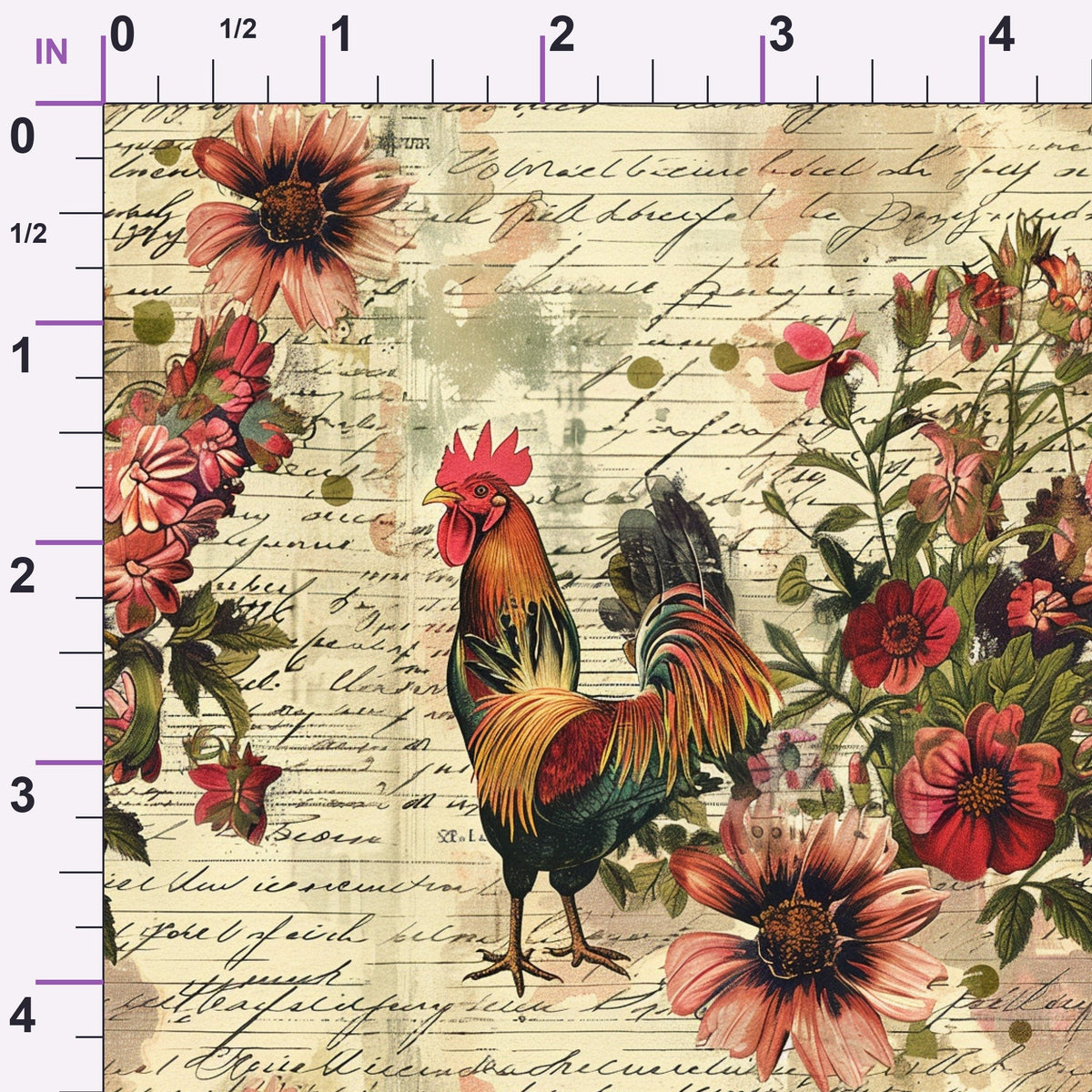 Homestead Ledger Pattern 55 Minky Fabric