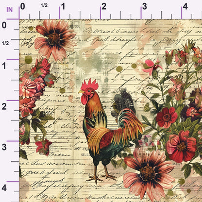 Homestead Ledger Pattern 55 Minky Fabric