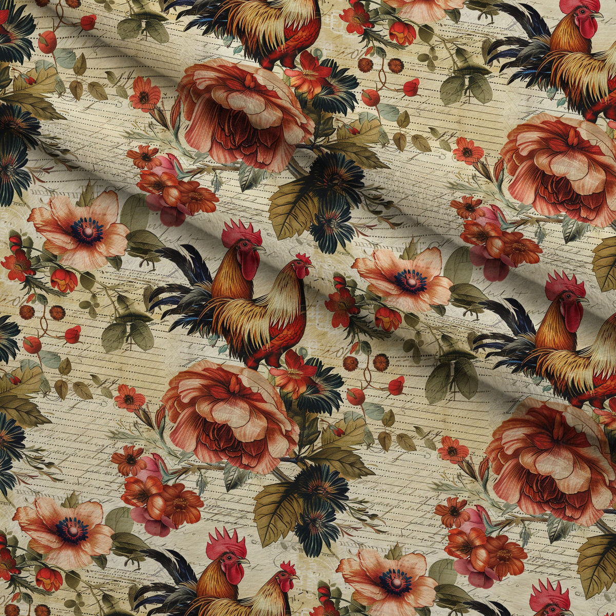 Homestead Ledger Pattern 58 Minky Fabric