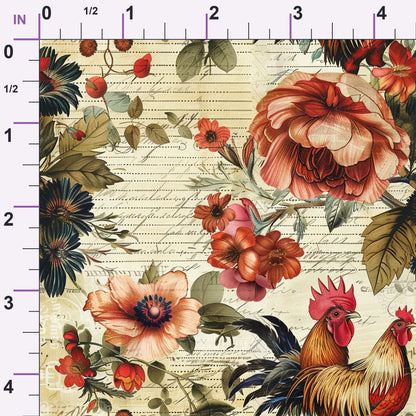 Homestead Ledger Pattern 58 Minky Fabric