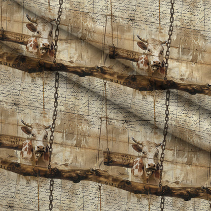 Homestead Ledger Pattern 65 Minky Fabric