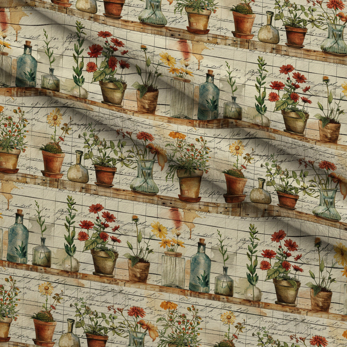 Homestead Ledger Pattern 7 Minky Fabric