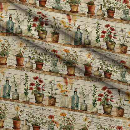 Homestead Ledger Pattern 7 Minky Fabric